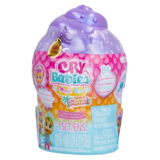 Cry Babies Magic Tears Tropical Shiny Shells Surprise Doll