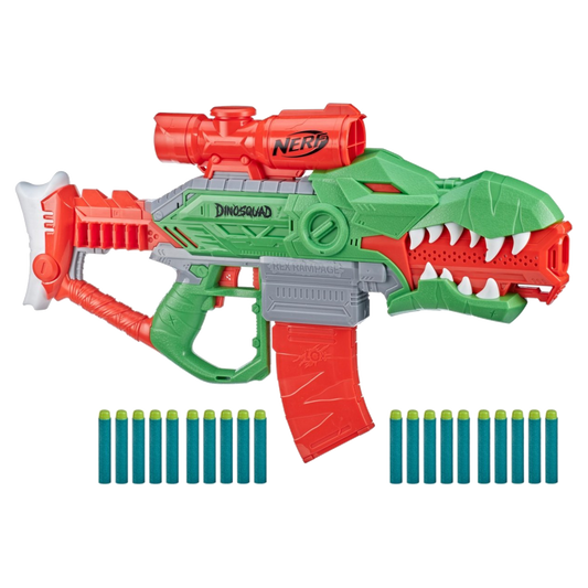 Nerf Dinosquad Rex-Rampage Blaster + 20 Darts