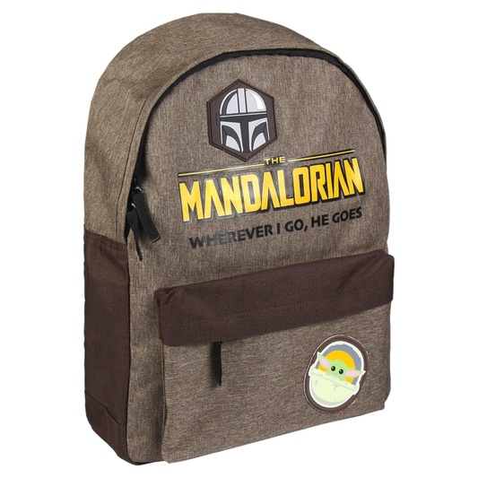 Star Wars: The Mandalorian   " Wherever I go, he goes" Rugzak