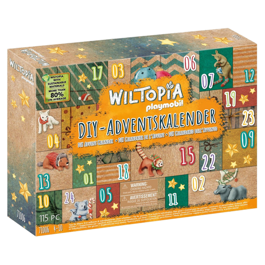 Wiltopia Doe-het-zelf Adventskalender Dierenwereldreis 71006