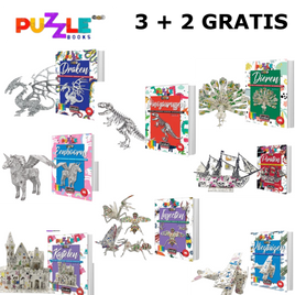 3D Puzzle Books Promo