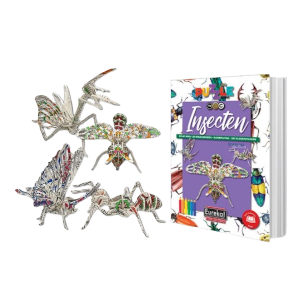 3D Kleurboek Insecten