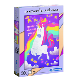 Fantastic animals puzzel unicorn